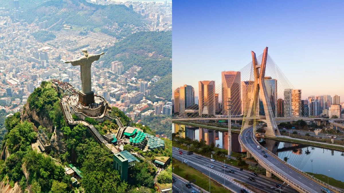 São Paulo e Rio de Janeiro